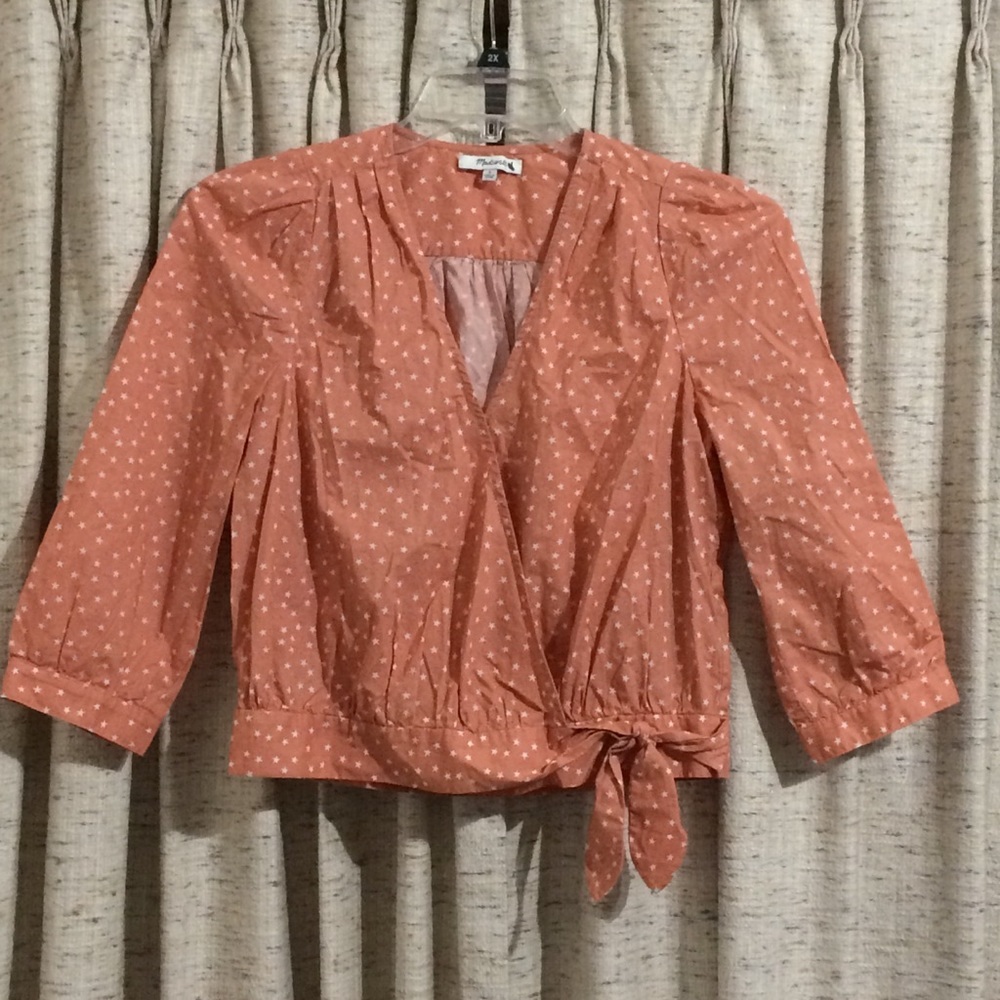 Madewell Women’s Star Scatter Wrap Top